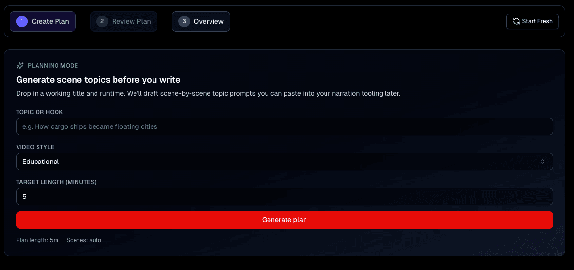 Plan Your Storyboard
